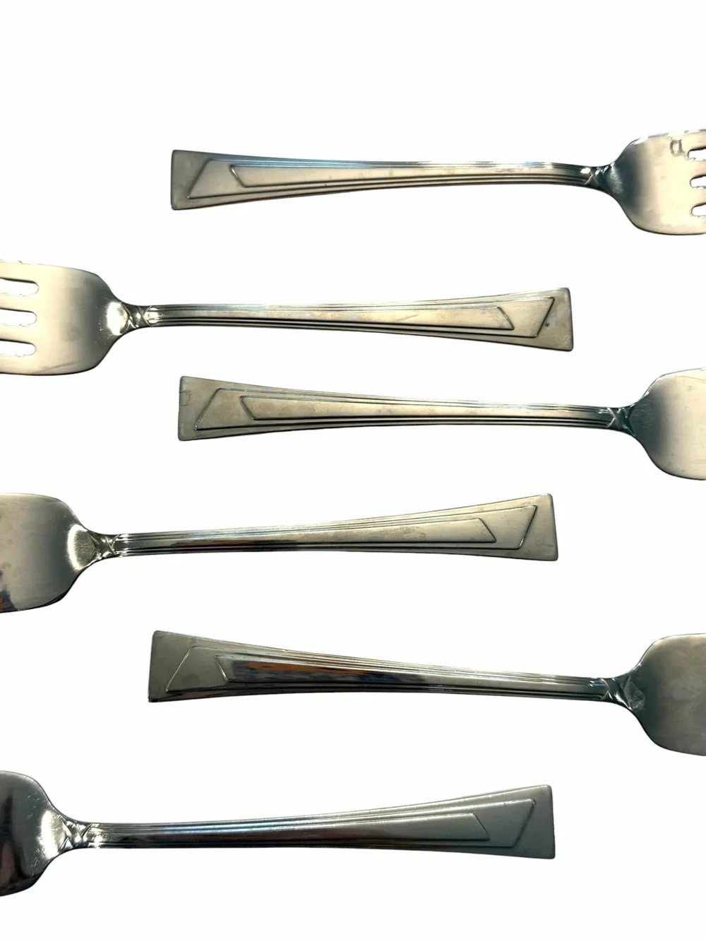 Oneida TREES Mirror Glossy Stainless Flatware Lot Replacement Set 24 Pieces